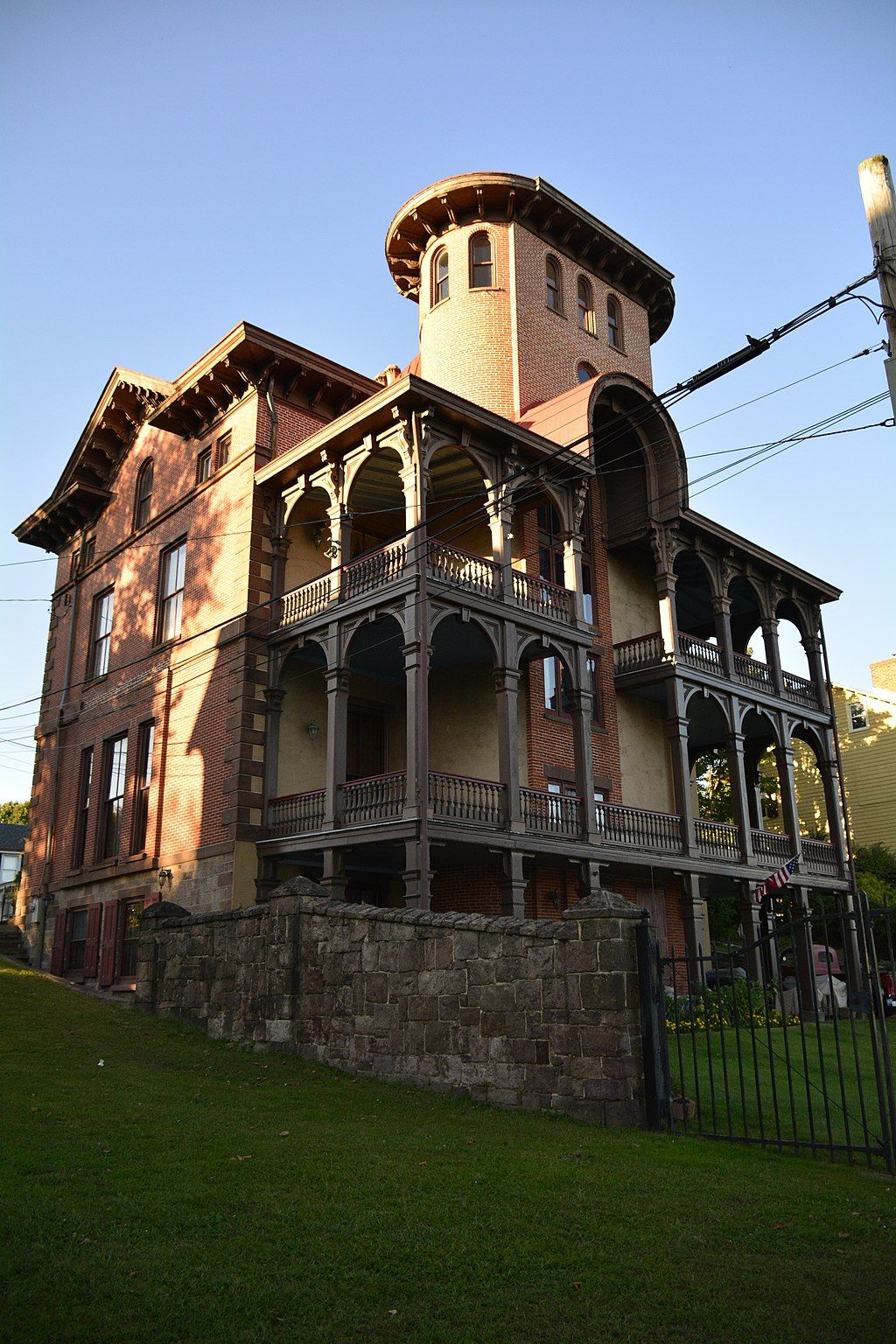 A mansion at Radcliffe Street