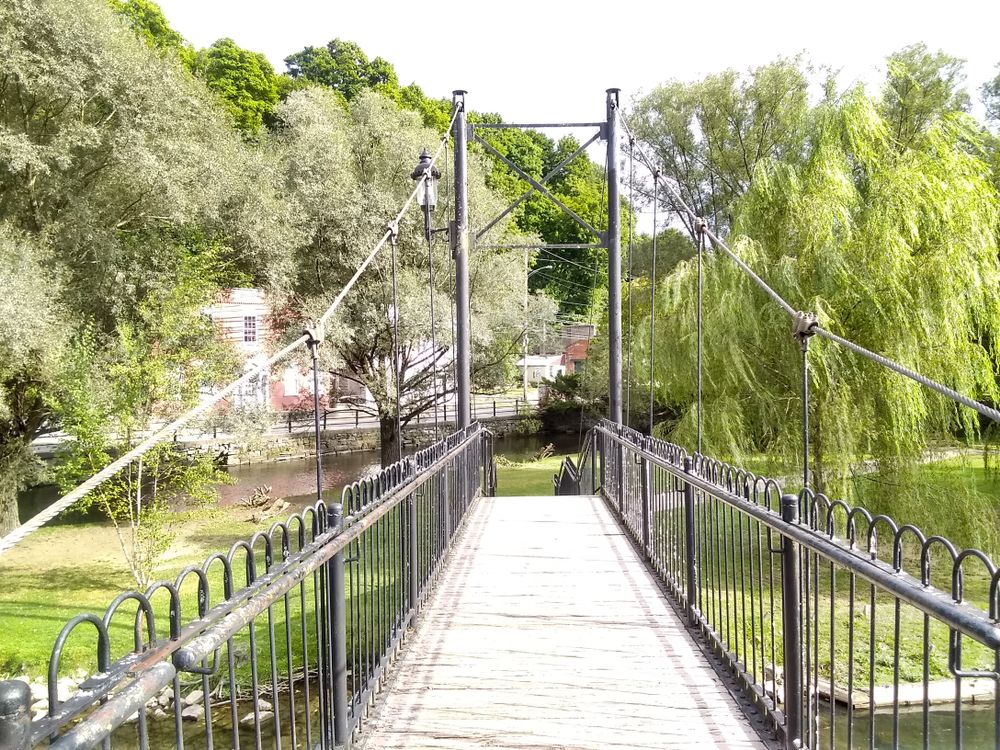A bridge at Talleyrand Park