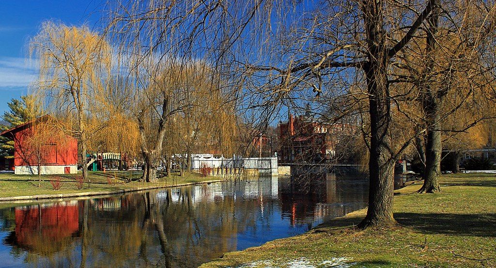 View of Talleyrand Park's water