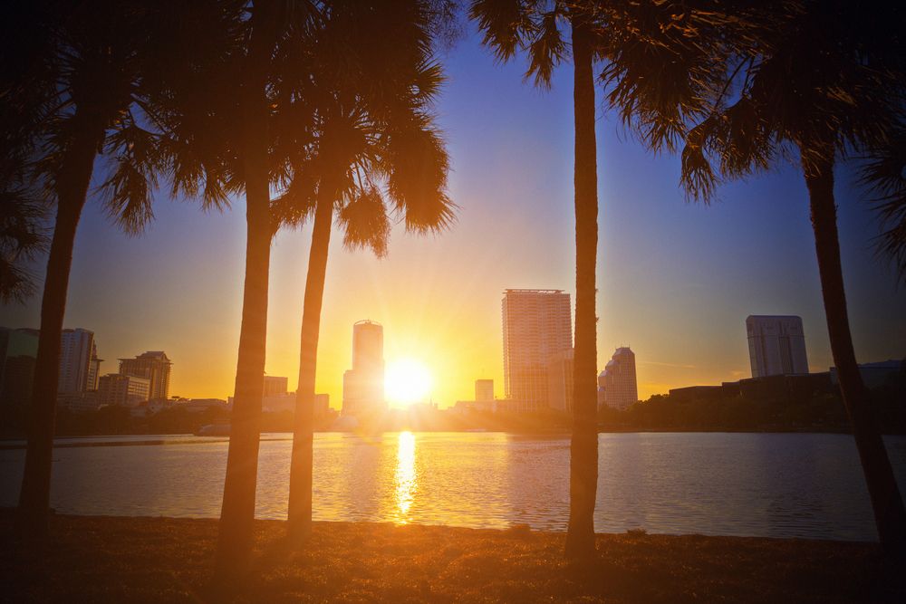 Breathtaking Orlando Sunset