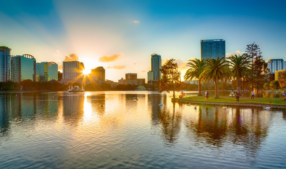 Breathtaking Orlando Sunset