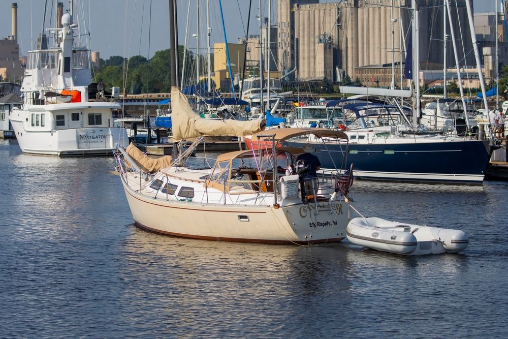 View of Manitowoc Marina
