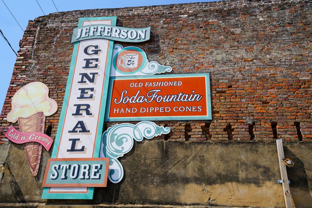 View of Jefferson General Store