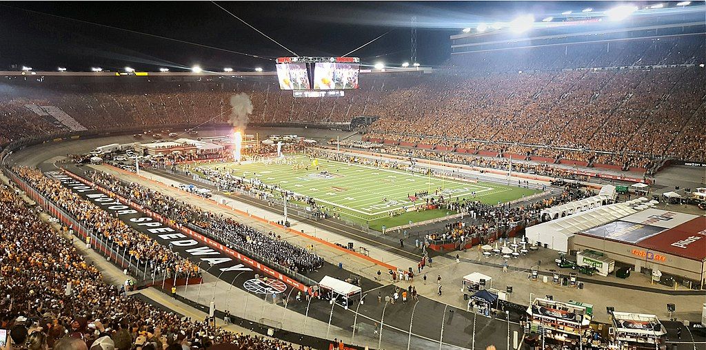 Interior of Bristol Motor Speedway