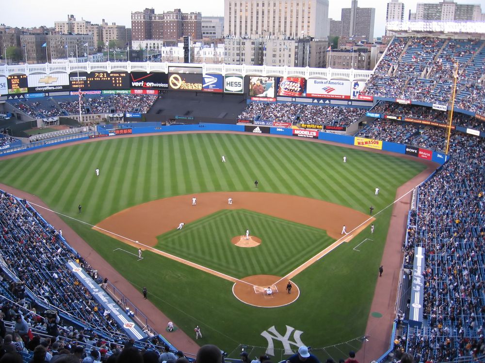 Field of Yankee Stadium
