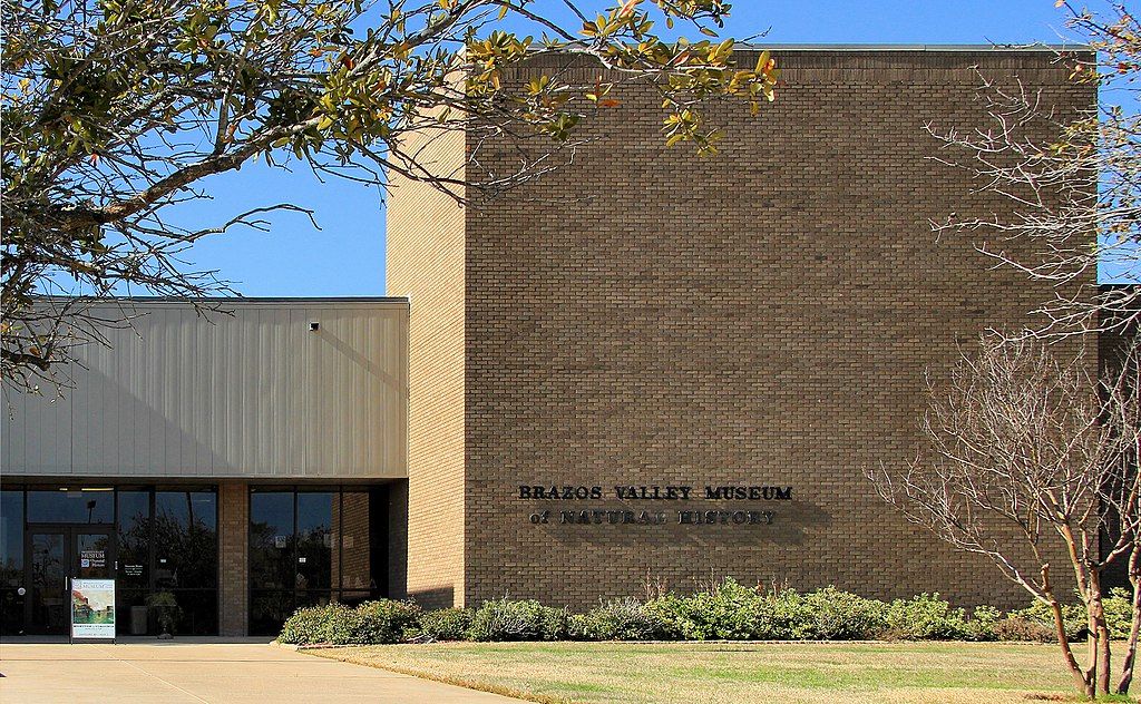 Exterior view of the Brazos Valley Museum of Natural History.