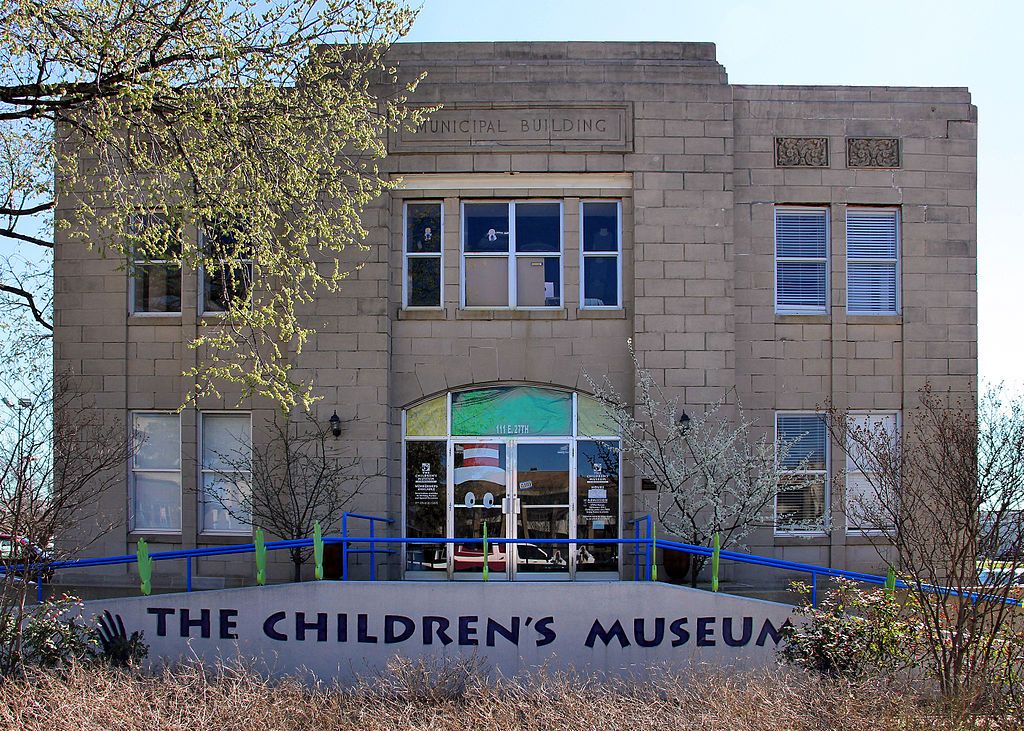 Exterior of the Children's Museum of the Brazos Valley.