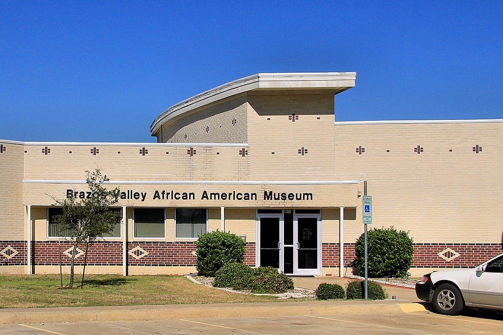 Exterior of the Brazos Valley African-American Museum.