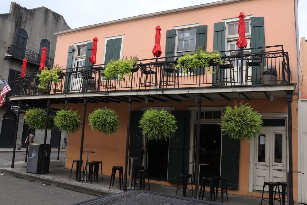 Facade of Cafe Lafitte in Exile