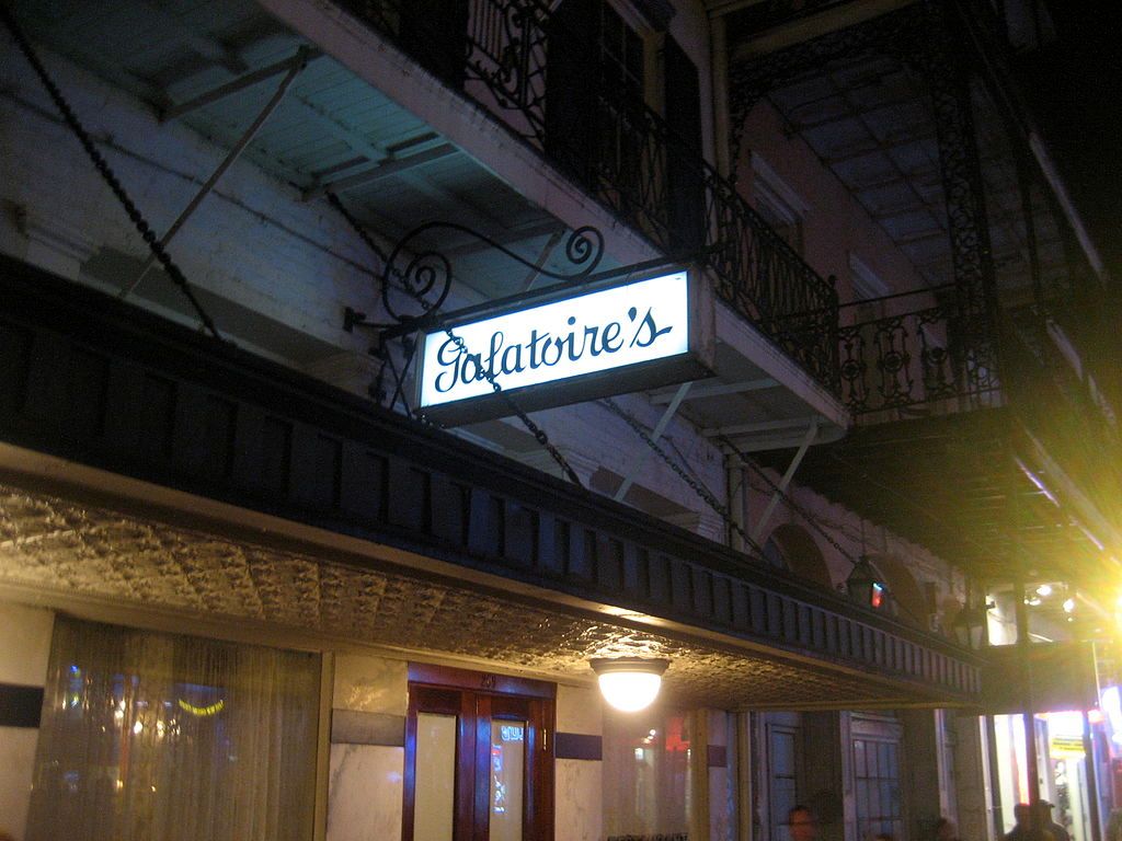 Exterior of Galatoire’s Restaurant