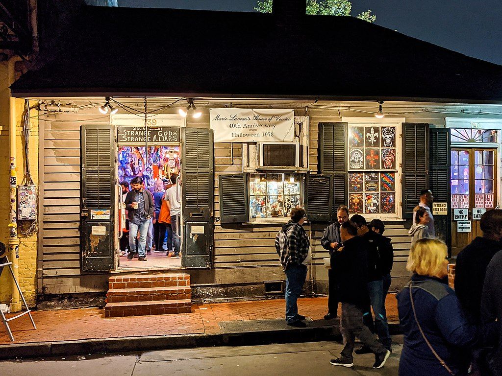 Exterior of Marie Laveau’s House of Voodoo