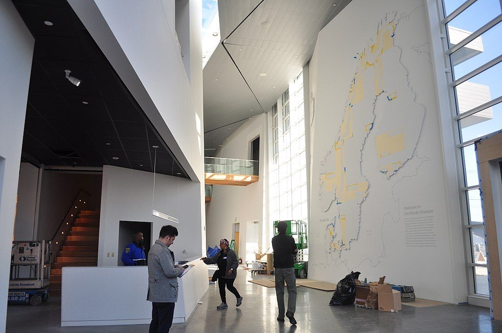 Interior of National Nordic Museum