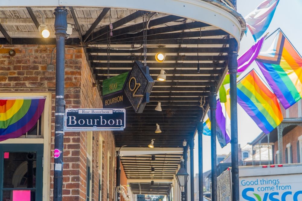 Signage of Oz New Orleans
