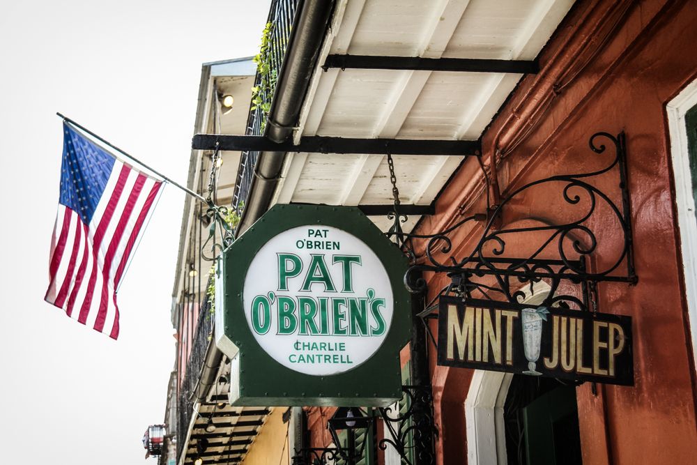 Signage of Pat O'Brien’s