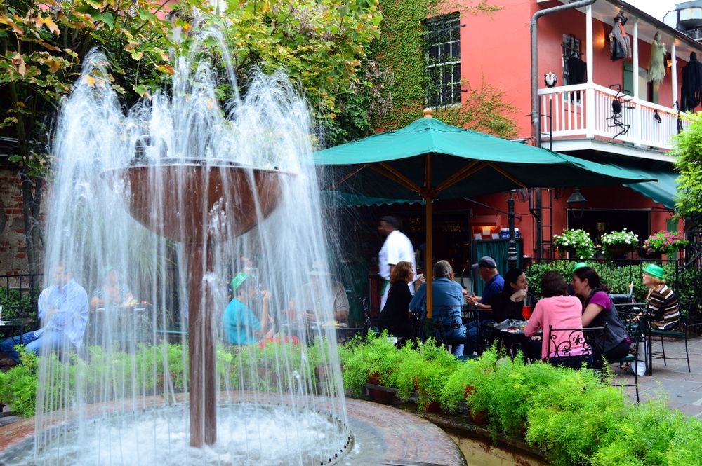 Patio of Pat O'Brien’s