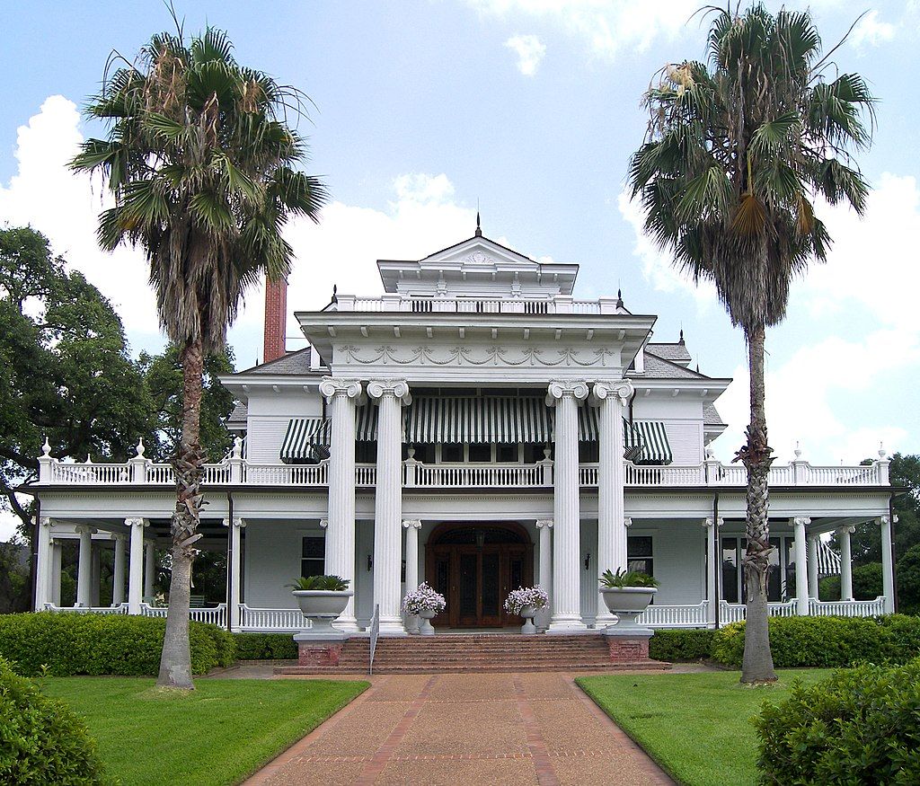 Exterior of the McFaddin-Ward House Museum