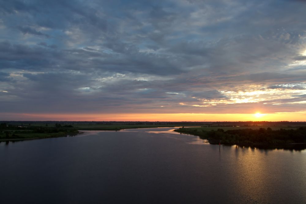 The waters of Neches River