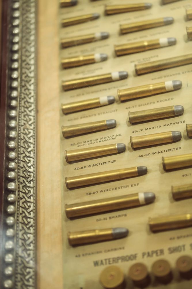 Bullets kept for exhibit at Buffalo Bill Museum and Grave