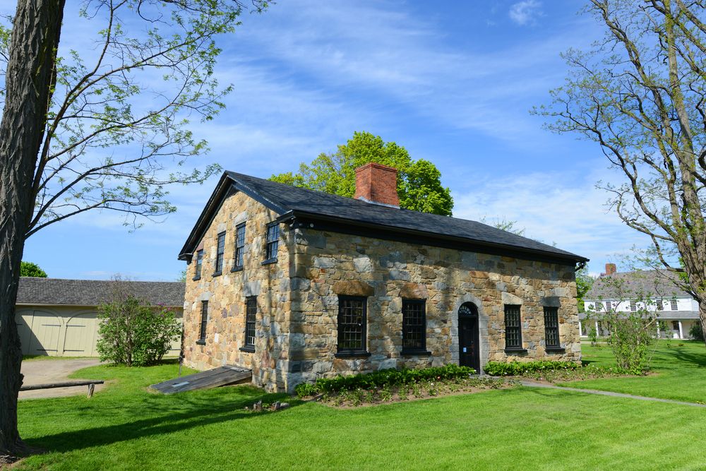Exterior of Vermont house at at Shelburne Museum