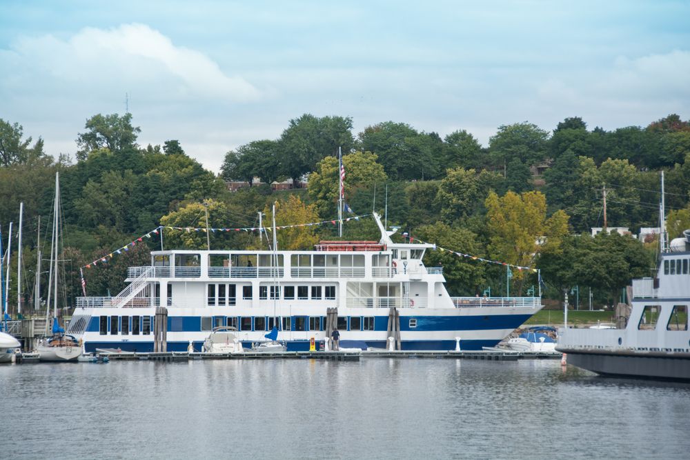 Spirit of Ethan Allen cruise ship at the dock