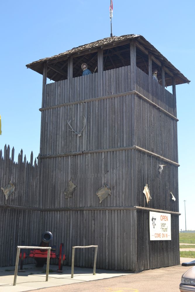 Exterior of the Fort Cody Trading Post