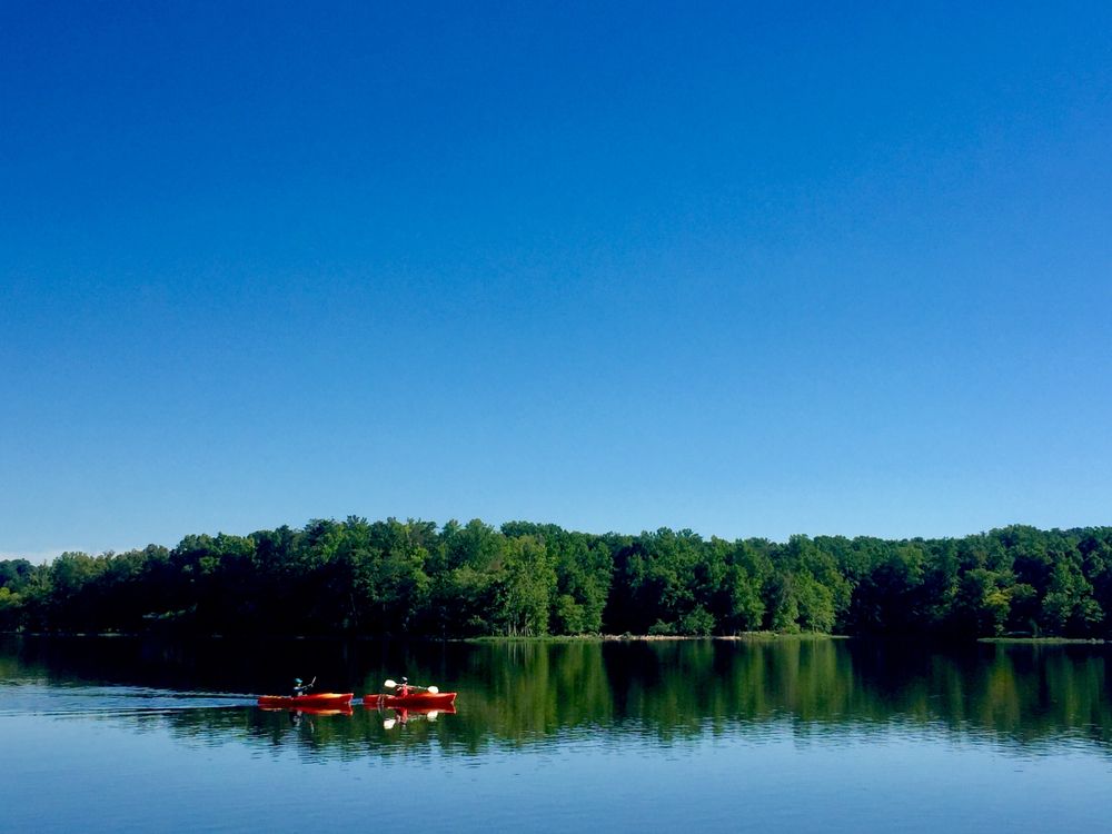 Kayaking at Fountainhead Regional Park