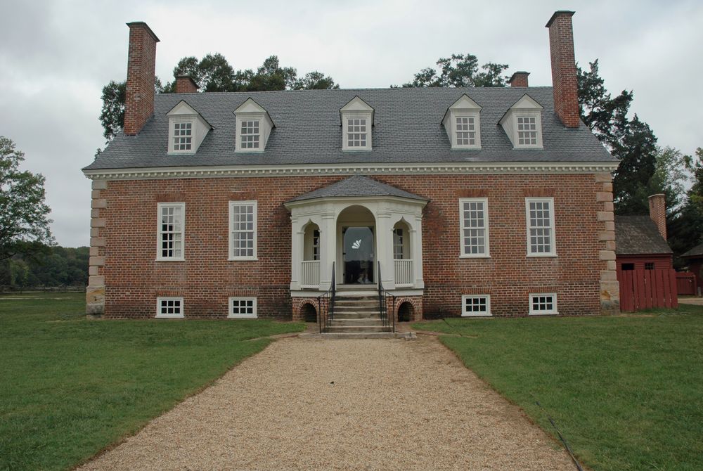 Exterior of George Mason's Gunston Hall