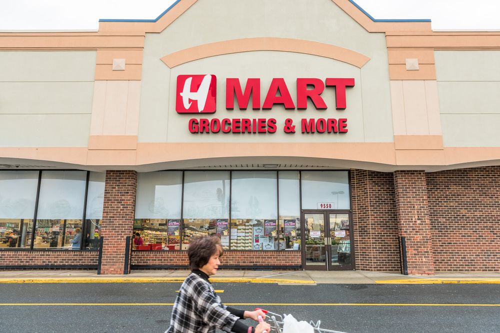 Exterior of H Mart