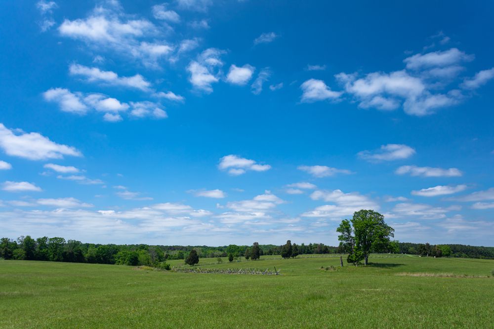 Landscape of Manassas National Battlefield Park