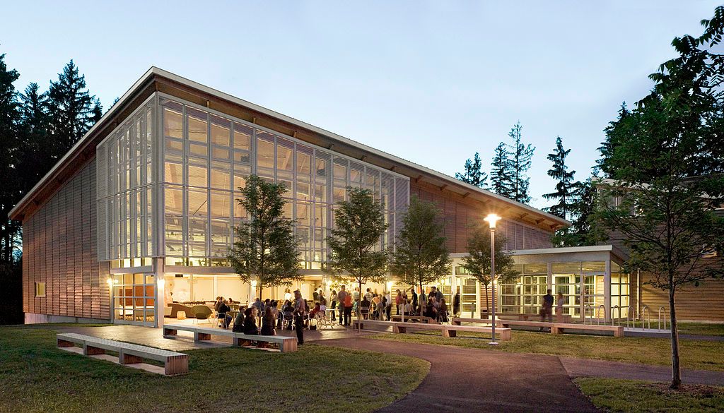 A building at Bennington College