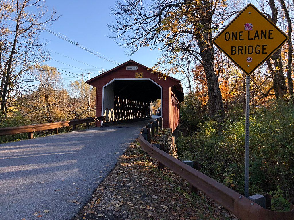 Entryway of the Silk Road Covered Bridge