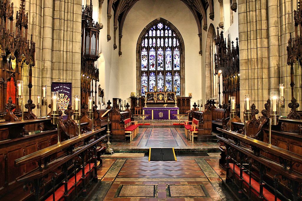 Interior of the Bangor Cathedral