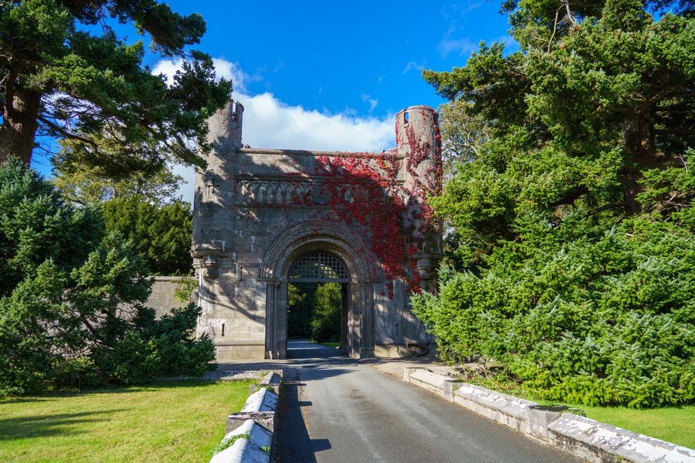 Entrance gate of Penrhyn Castle