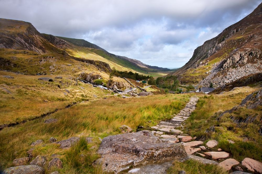 Hiking trail at Snowdonia National Park