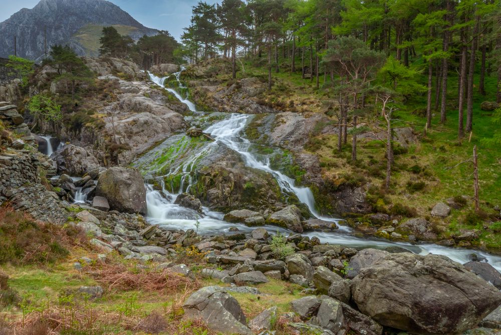 Waterfall at Snowdonia National Park