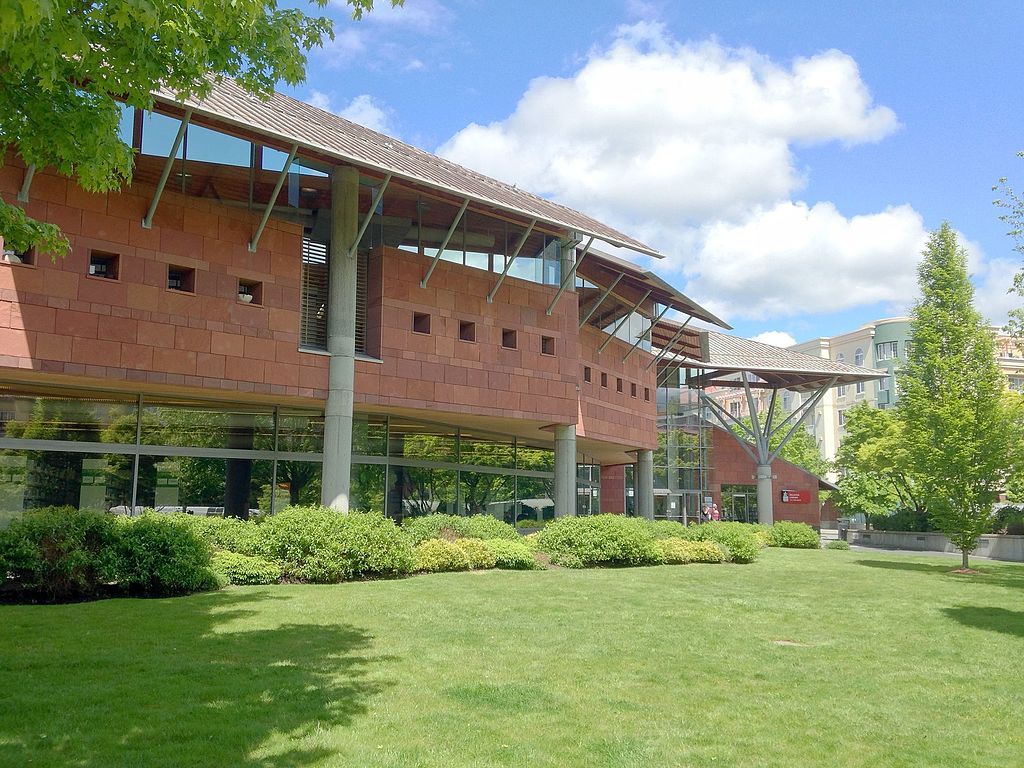 Exterior of Bellevue Public Library