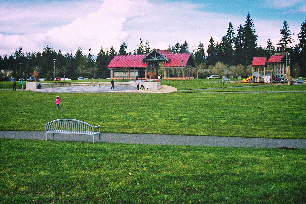 The grounds of Crossroads Community Park