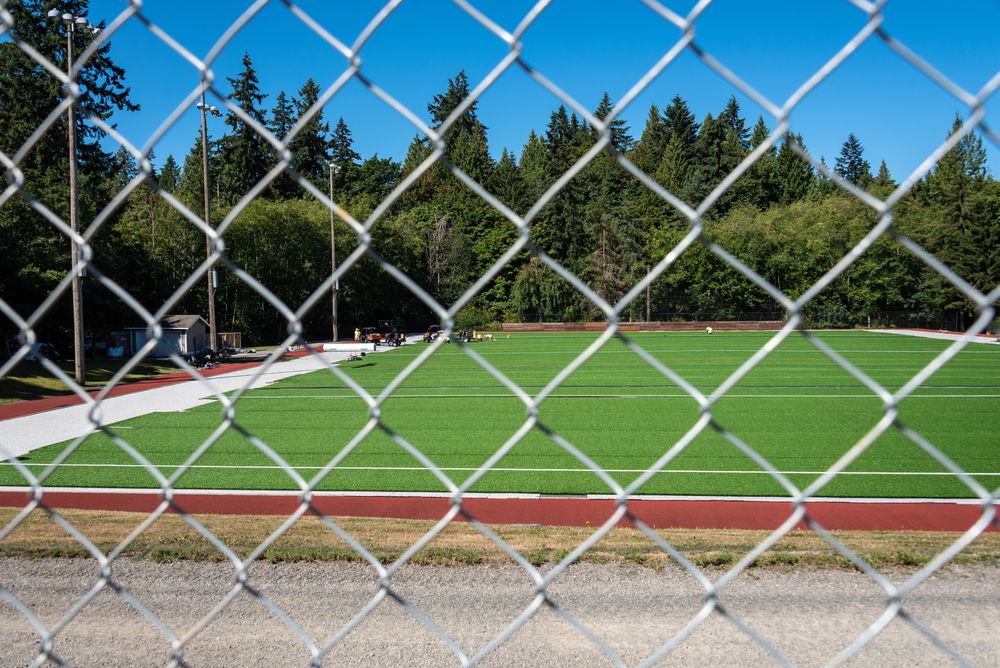 Sports field at Wilburton Hill Park