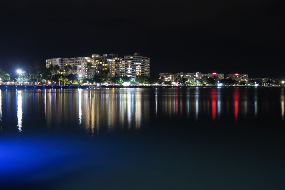 Night view of Cairns