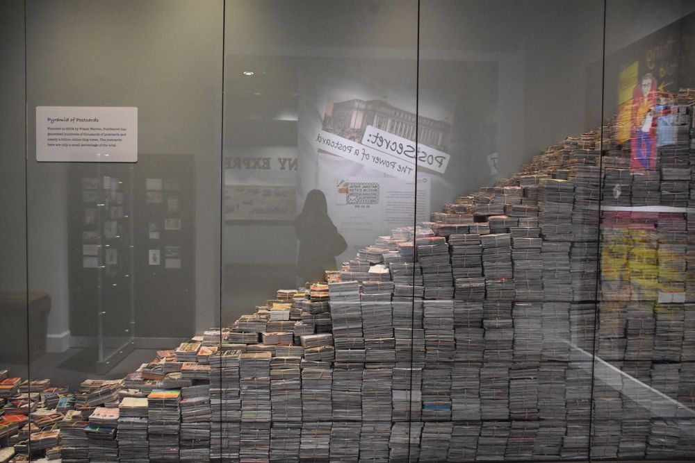 Thousands of manuscripts inside National Postal Museum