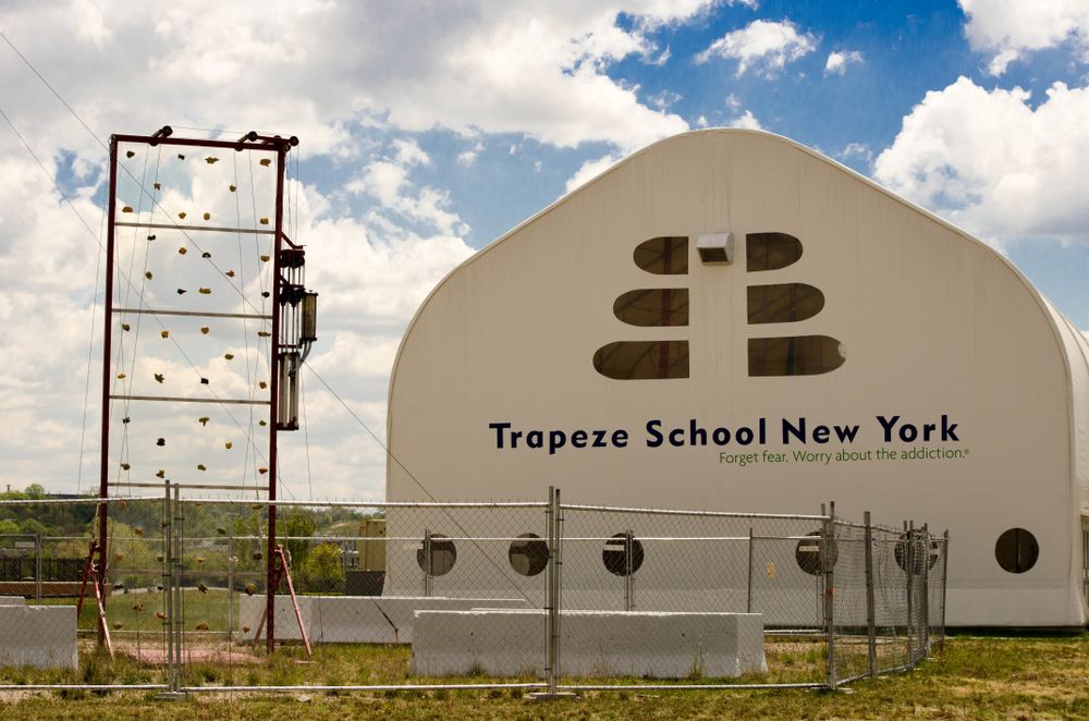 Exterior of Trapeze School New York