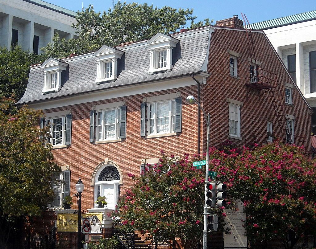 Exterior of Belmont-Paul Women’s Equality Monument house