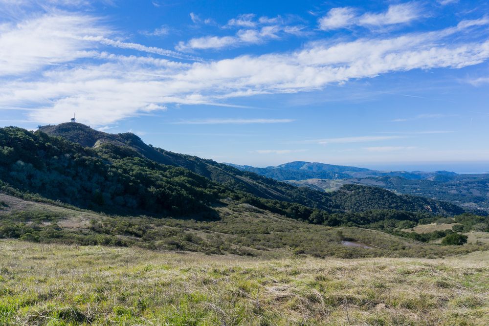 Scenic view at Garland Ranch Regional Park
