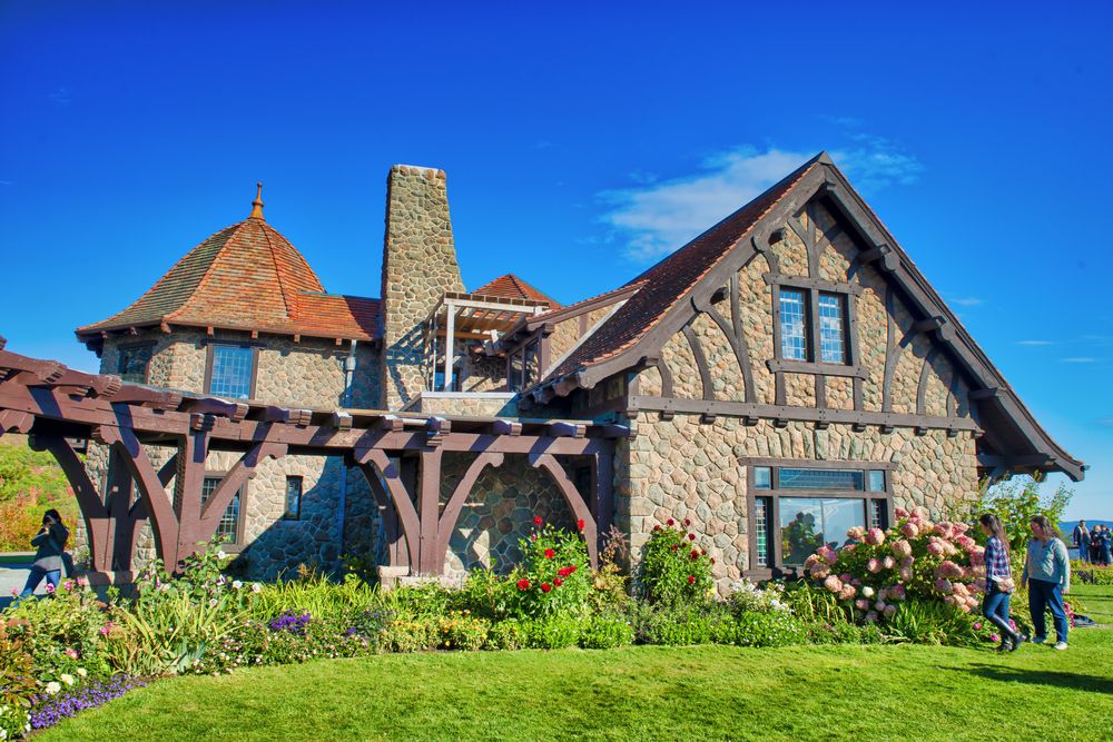 Exterior of Castle in the Clouds