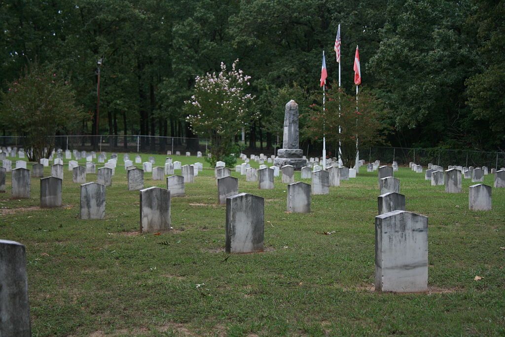 Gravestones at Camp Nelson Confederate Cemetery