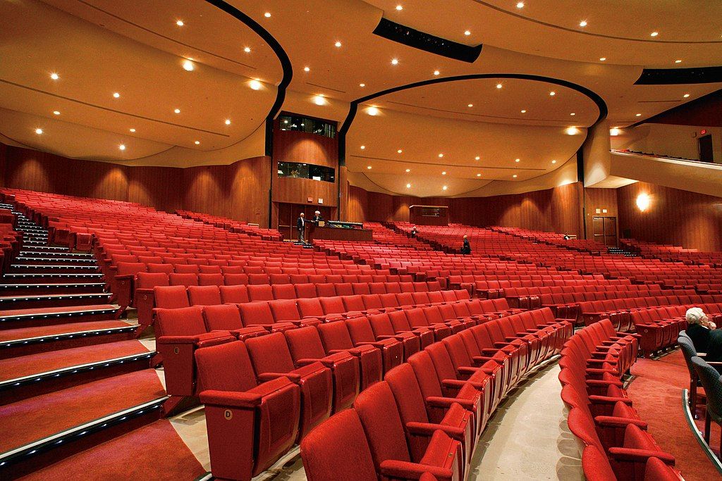 Interior of Chandler Center for the Arts