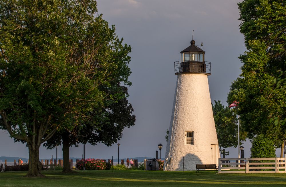 Exterior of Concord Point Lighthouse