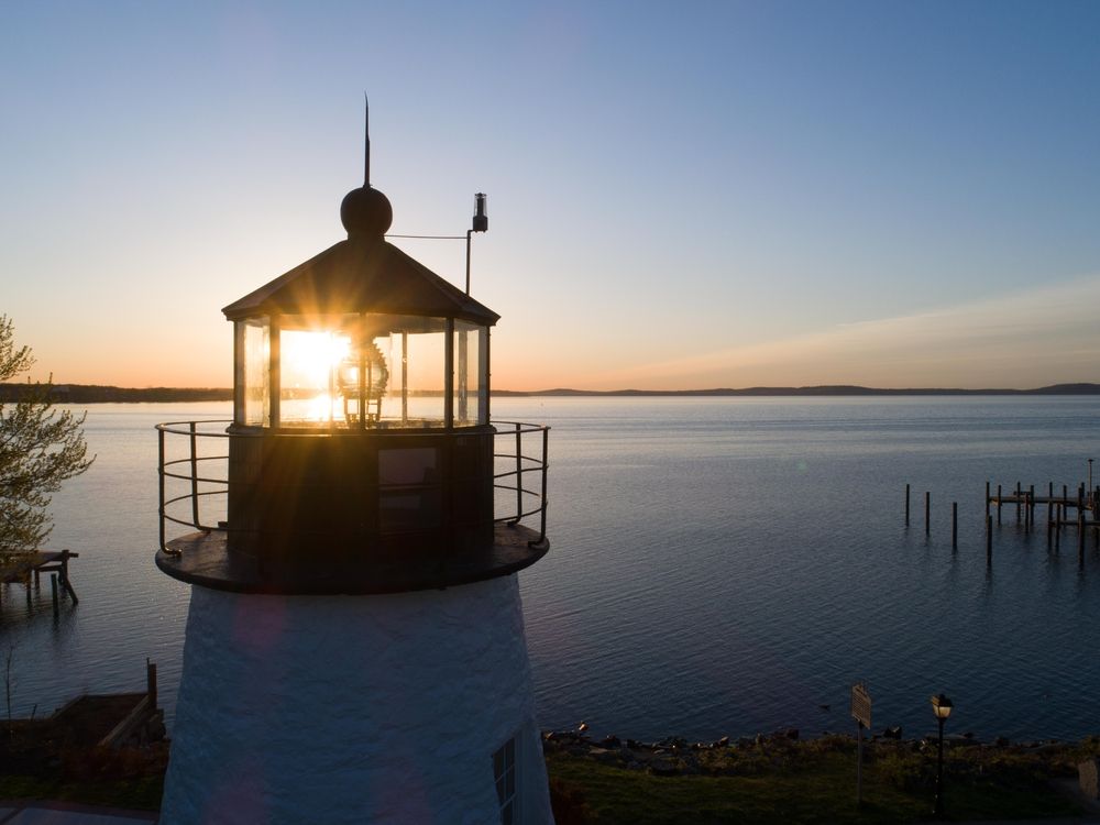 Top part of Concord Point Lighthouse