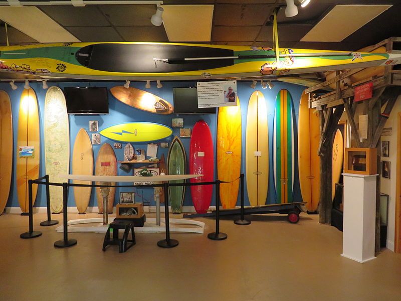 Interior of Ron Jon Surf School