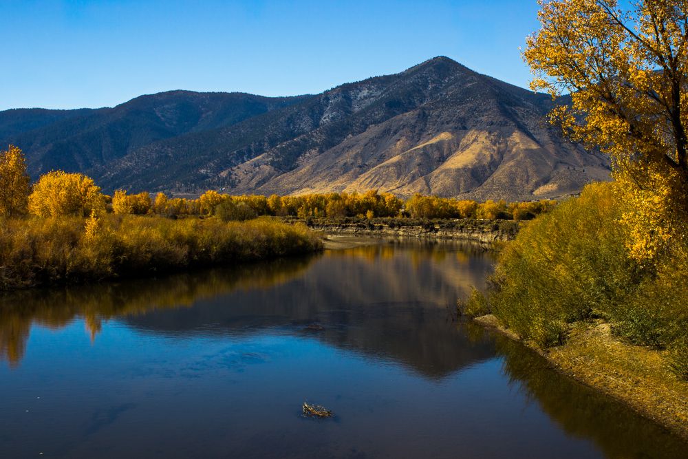 The waters of Carson River